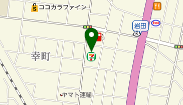 セブンイレブン 津市幸町店の地図画像