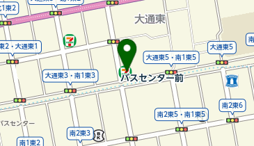 セブンイレブン 札幌大通東4丁目店の地図画像