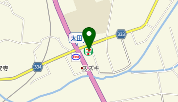 セブンイレブン 湖西太田店の地図画像