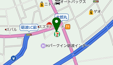 セブンイレブン 砺波インター店の地図画像