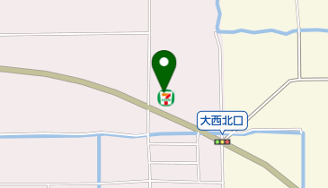 セブンイレブン 田原本味間店の地図画像