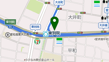 セブンイレブン 名古屋東別院駅北店の地図画像