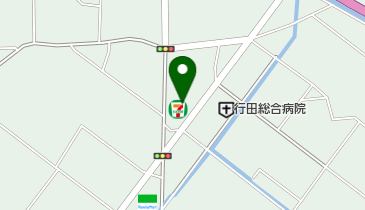 セブンイレブン 行田病院前店の地図画像