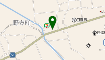 セブンイレブン 日進野方町稲荷店の地図画像