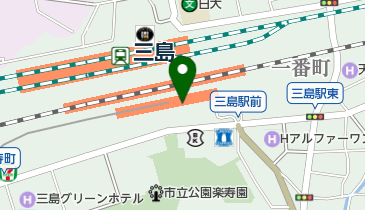 セブン銀行 伊豆箱根鉄道三島駅 共同出張所の地図画像