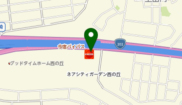 セブンイレブン 202西の丘店の地図画像