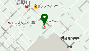 セブンイレブン 都城都原店の地図画像
