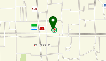 セブンイレブン 松山桑原6丁目店の地図画像