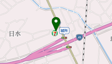 セブンイレブン 新潟城所インター店の地図画像