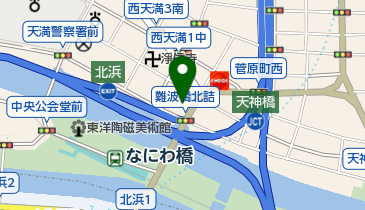 セブンイレブン 大阪なにわ橋店の地図画像
