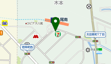 セブンイレブン 八尾南駅前店の地図画像