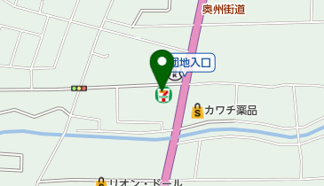 セブンイレブン 鎌田店の地図画像