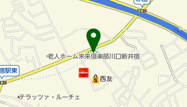 セブンイレブン 川口赤山店の地図画像