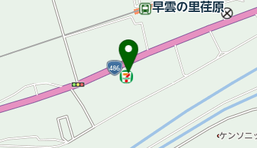 セブンイレブン 井原東江原店の地図画像