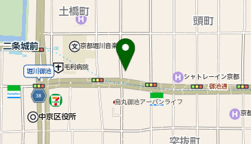 セブンイレブン 京都小川御池店の地図画像