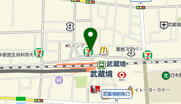 セブンイレブン 武蔵境駅前店の地図画像