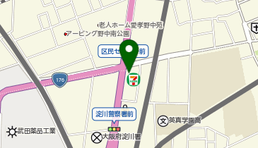 セブンイレブン 大阪十三本町3丁目店の地図画像