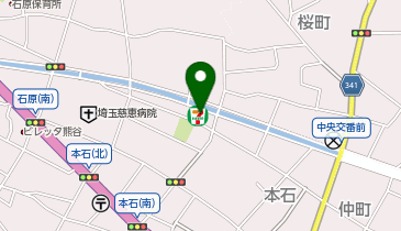 セブンイレブン 熊谷本石1丁目店の地図画像