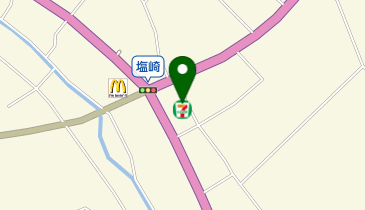 セブンイレブン 水戸塩崎町店の地図画像