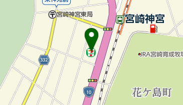 セブンイレブン 宮崎神宮東3丁目店の地図画像