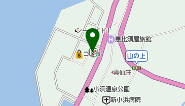 セブンイレブン 雲仙小浜マリーナ店の地図画像