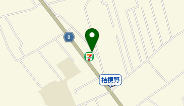 セブンイレブン 八戸市川桔梗野店の地図画像