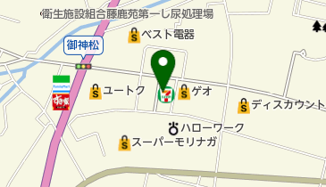 セブンイレブン 鹿島西牟田店の地図画像