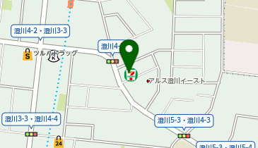 セブンイレブン 札幌澄川5条店の地図画像