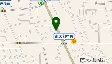 セブンイレブン 東大和中央4丁目店の地図画像