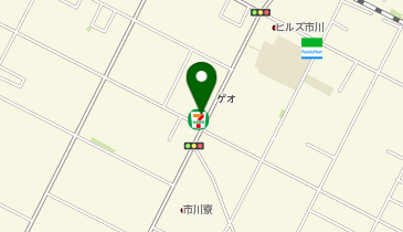セブンイレブン 市川南1丁目店の地図画像