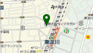 セブンイレブン JR東淀川駅西口店の地図画像