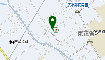 セブンイレブン 摂津東正雀店の地図画像