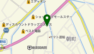 セブンイレブン 宗像野坂店の地図画像