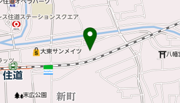 セブンイレブン 大東住道1丁目店の地図画像