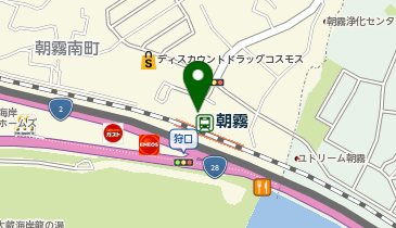 セブンイレブン ハートインJR朝霧駅改札口店の地図画像