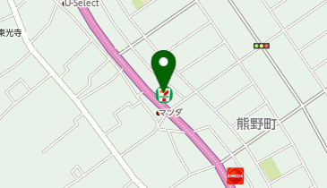 セブンイレブン 川越諏訪町店の地図画像