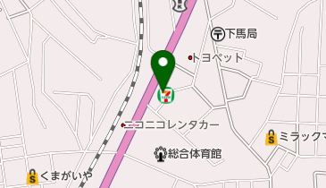 セブンイレブン 多賀城下馬店の地図画像