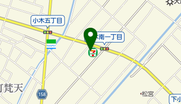 セブンイレブン 小牧小木南2丁目店の地図画像
