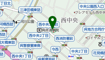 セブンイレブン 呉西中央店の地図画像