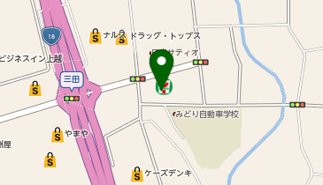 セブンイレブン 上越三田店の地図画像