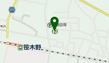 セブンイレブン 福島笹木野立田店の地図画像