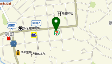セブンイレブン 多治見錦町店の地図画像