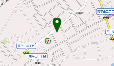 セブンイレブン 日野東平山2丁目店の地図画像