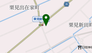 セブンイレブン 東近江栗見新田店の地図画像