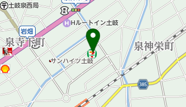 セブンイレブン 土岐市駅北店の地図画像