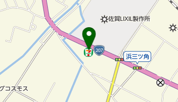 セブンイレブン 鹿島浜町店の地図画像