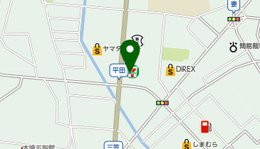 セブンイレブン 西都妻店の地図画像