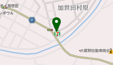 セブンイレブン 加世田村原4丁目店の地図画像