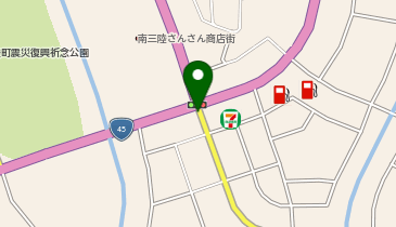 セブンイレブン 志津川十日町店の地図画像