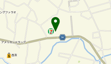 セブンイレブン 長野稲葉店の地図画像